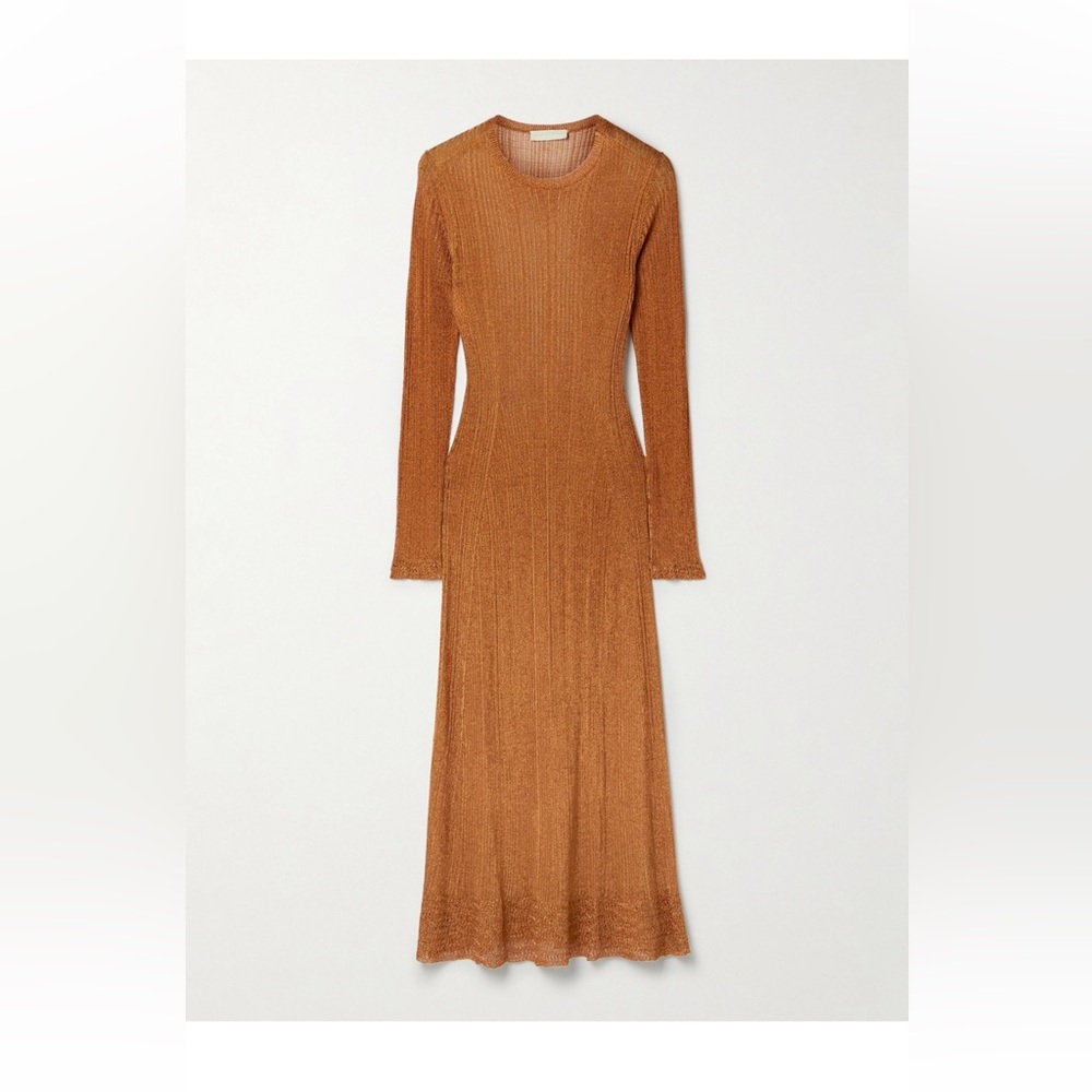 Ulla Johnson Simone Metallic Dress